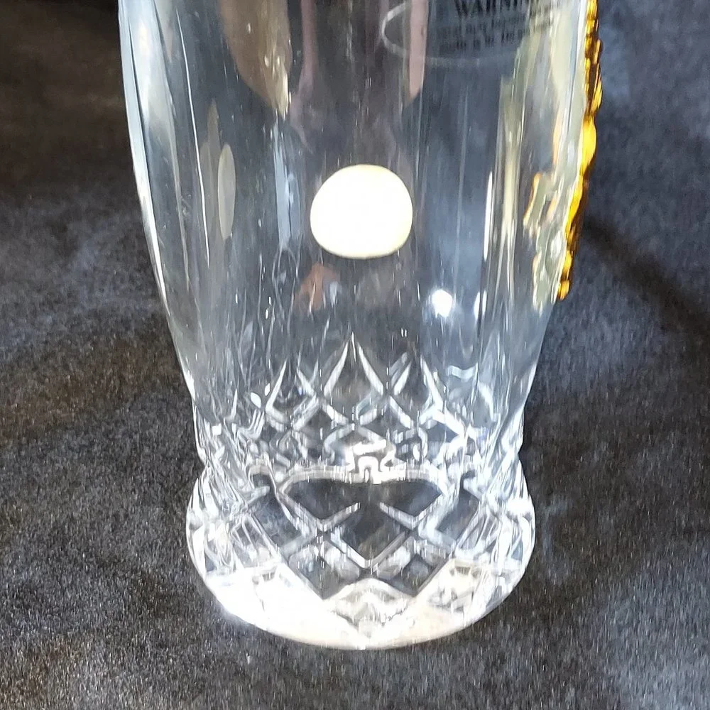 FINE BOHEMIAN CRYSTAL MADE IN CXECH REPUBLIC CANDLE HOLDER